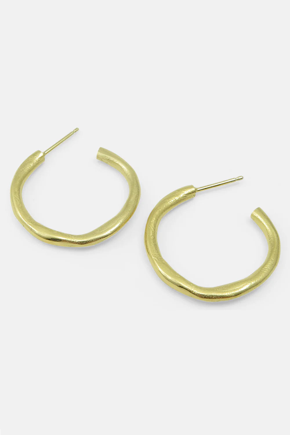 Oorbellen - clay hoop