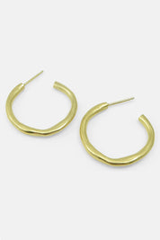 Oorbellen - clay hoop