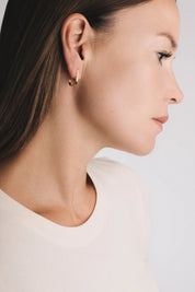 Oorbellen - band u-shape small