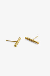 Oorbellen - T stripe small bubbles
