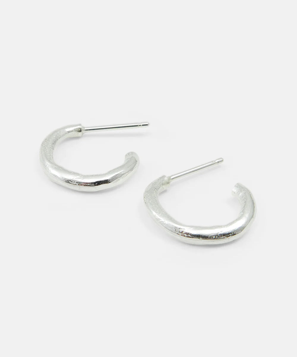 Oorbellen - clay hoop