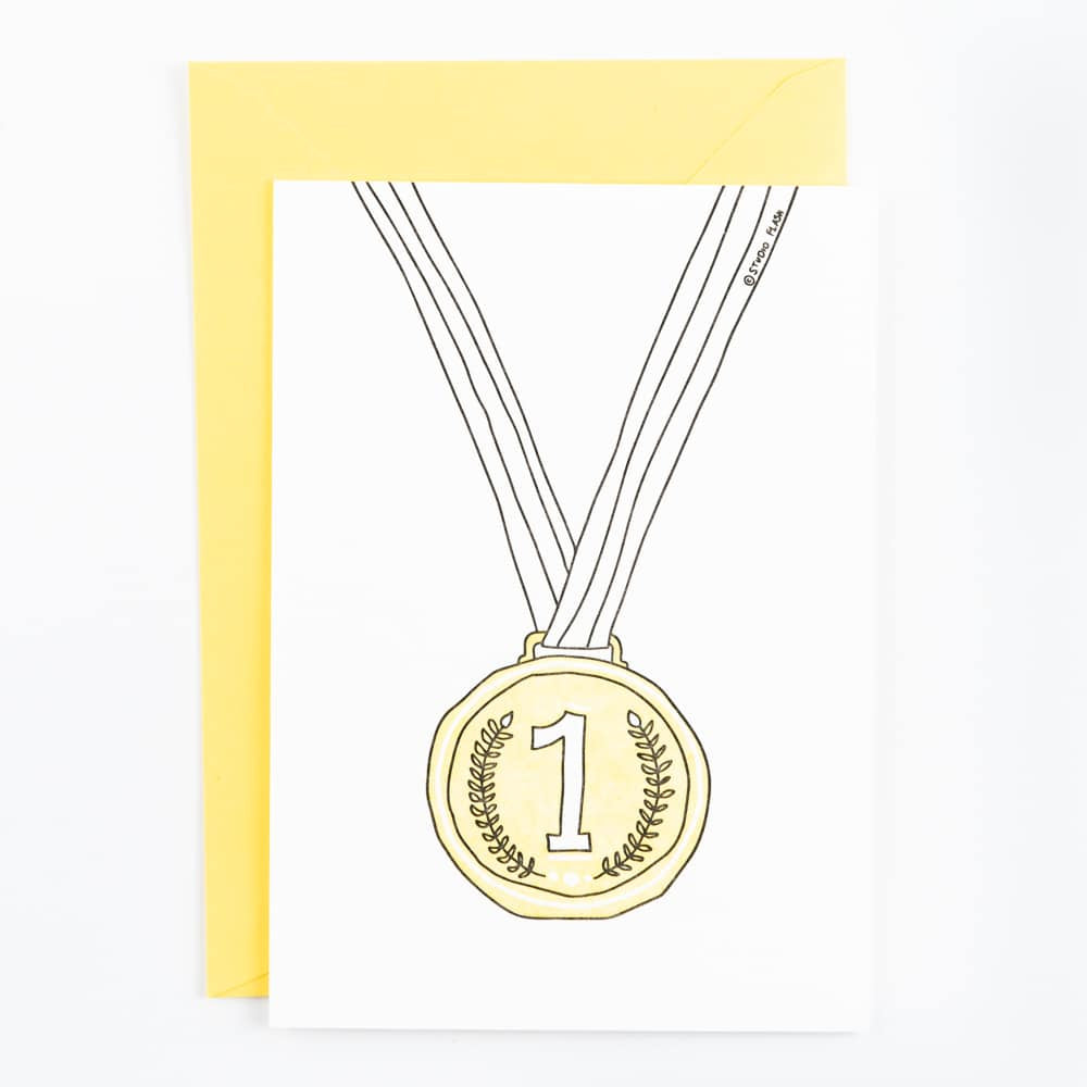 Letterpress kaart - nr1