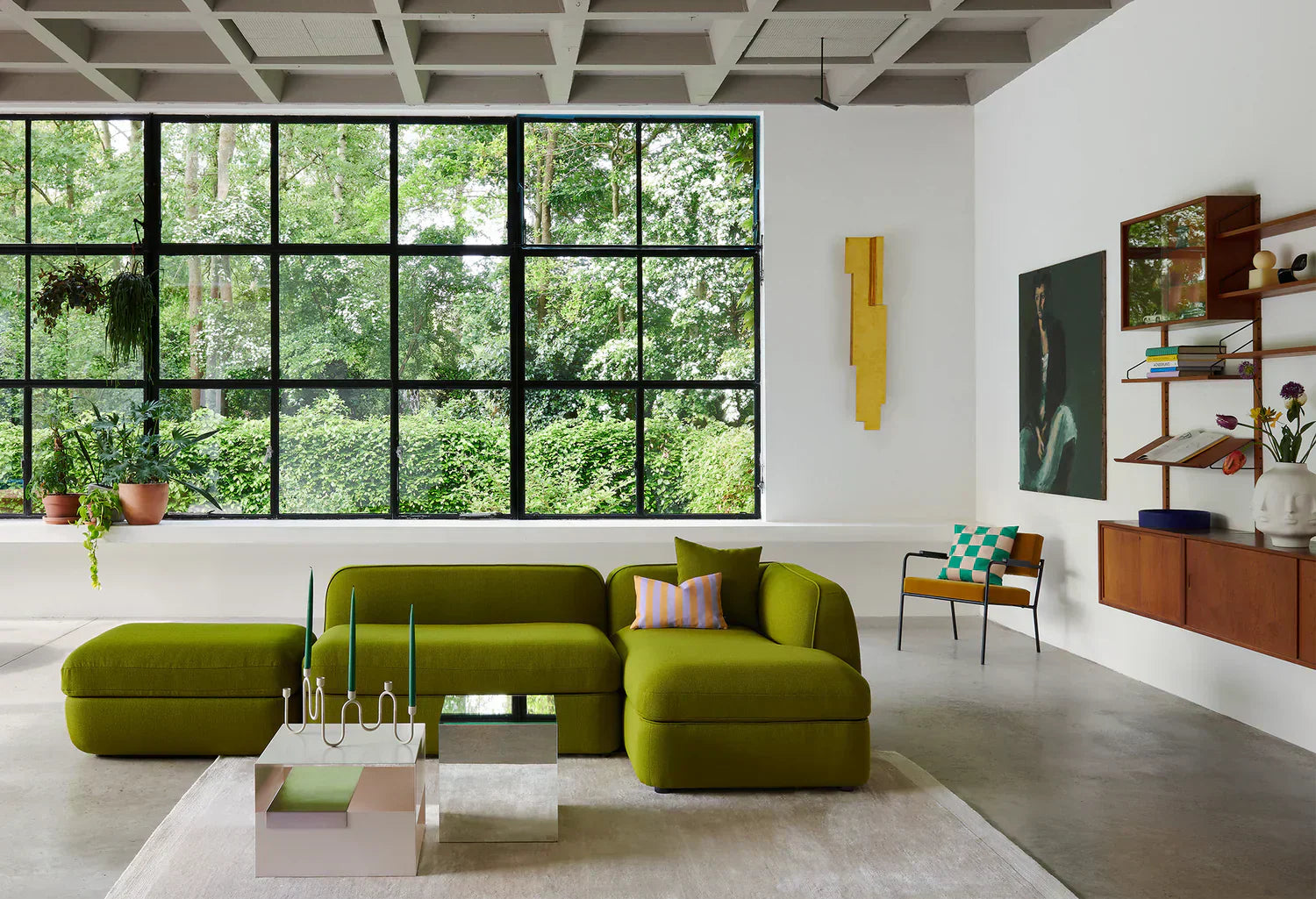 Bowie hoekbank longchair