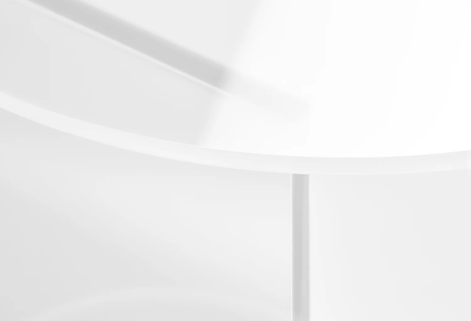 Plateau bijzettafel - Transparant