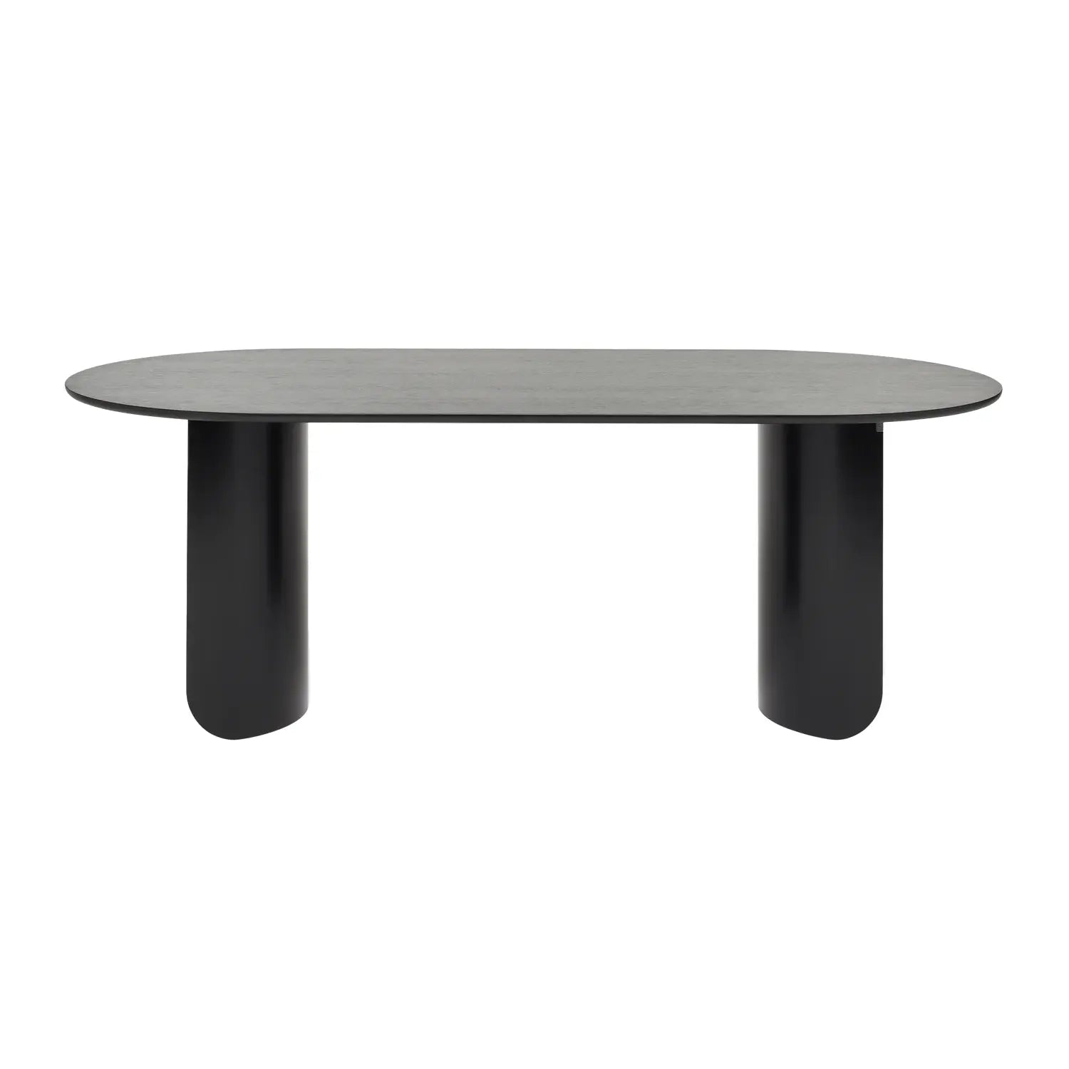 Plateau eettafel ovaal - sand of black