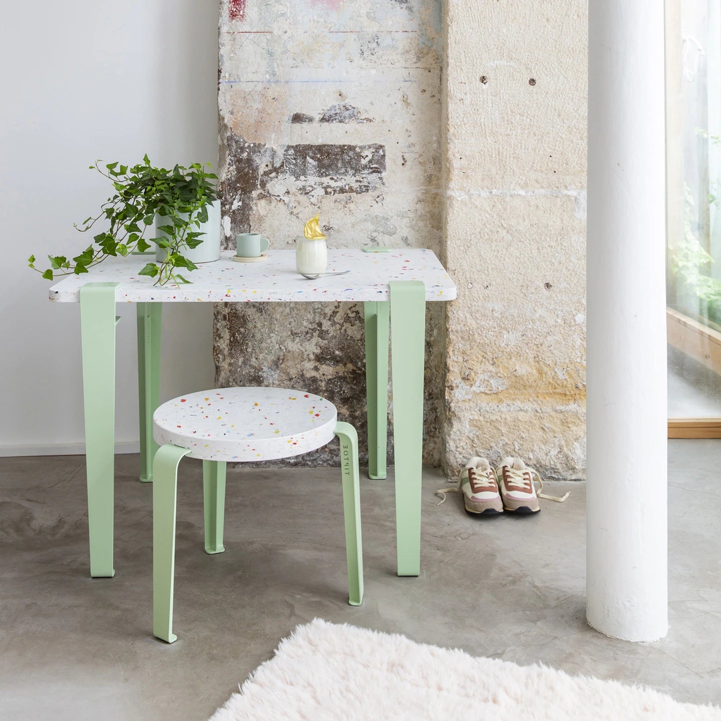 Kids desk - recycled plastic Tutti Frutti