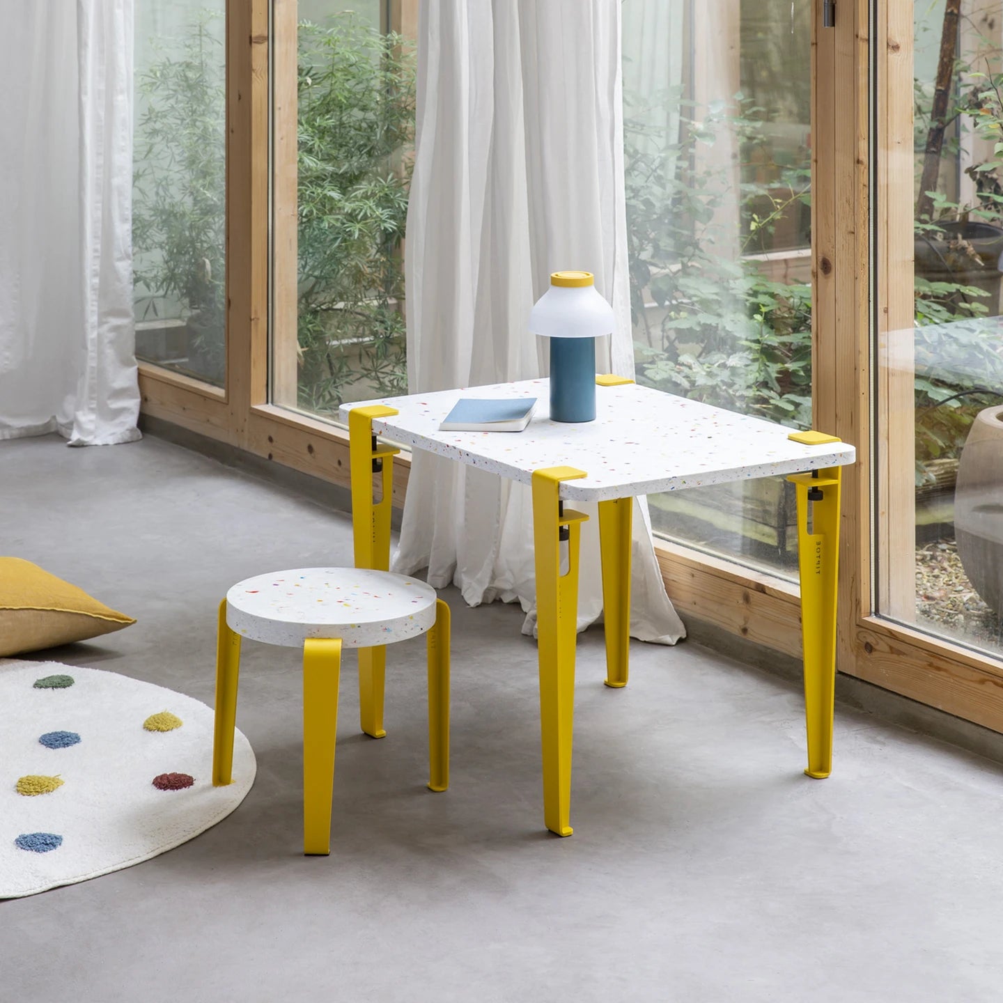 Kids desk - recycled plastic Tutti Frutti
