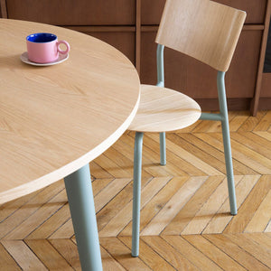 New modern ronde eettafel - eco-certified wood