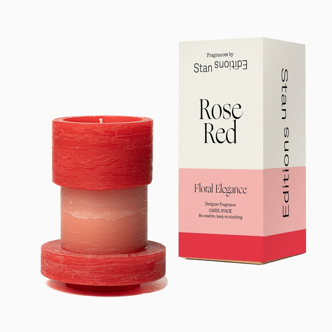 Rose red fragrances - Candl stacks