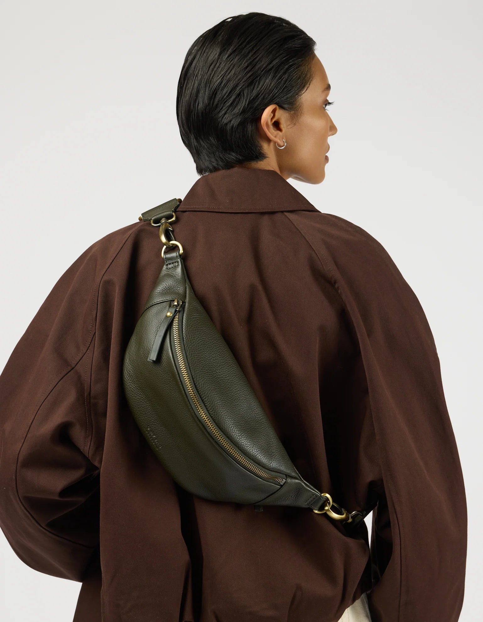 niko bum bag - soft grain leather