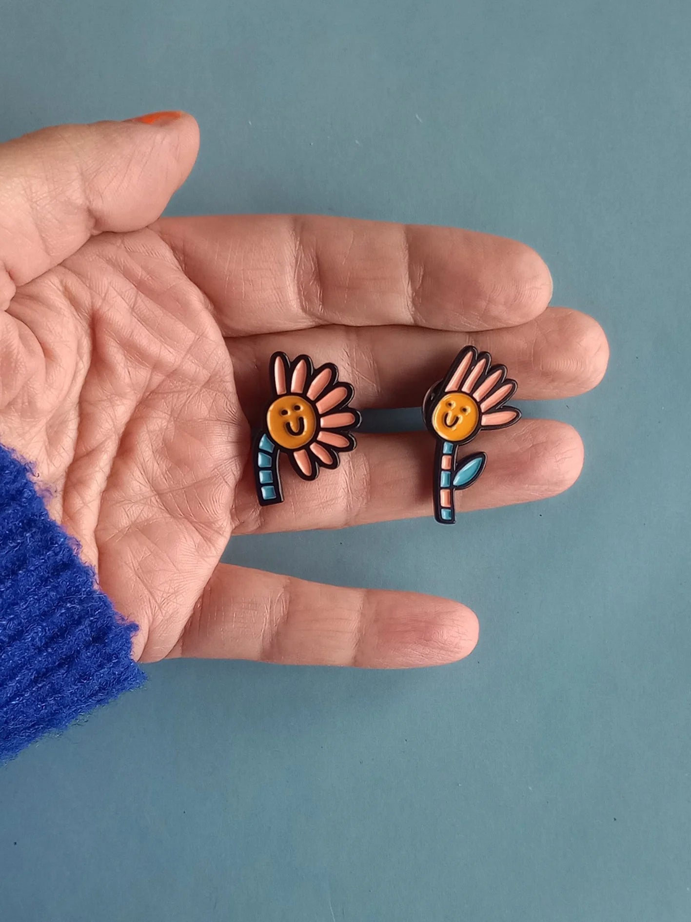 Ander zot bloemeke - pin