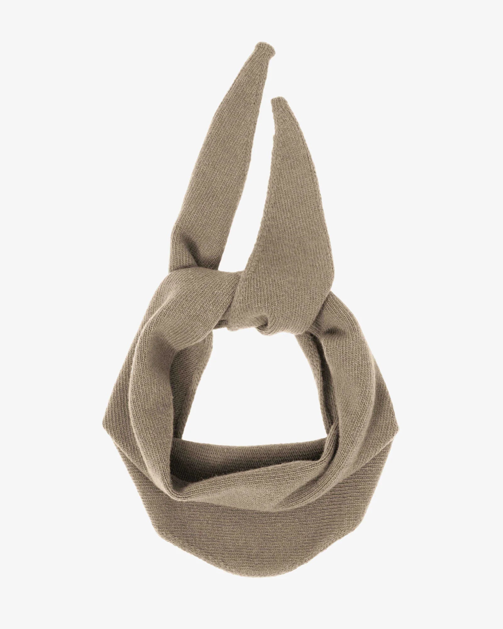 merino triangle scarf