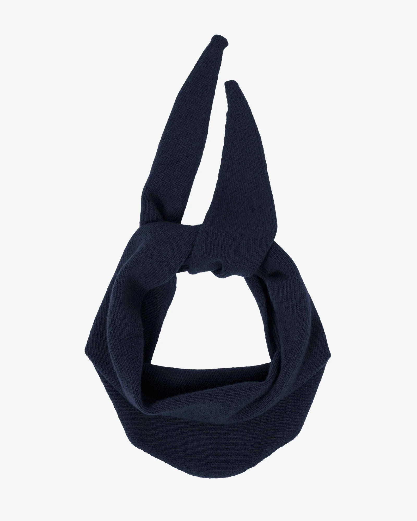 merino triangle scarf