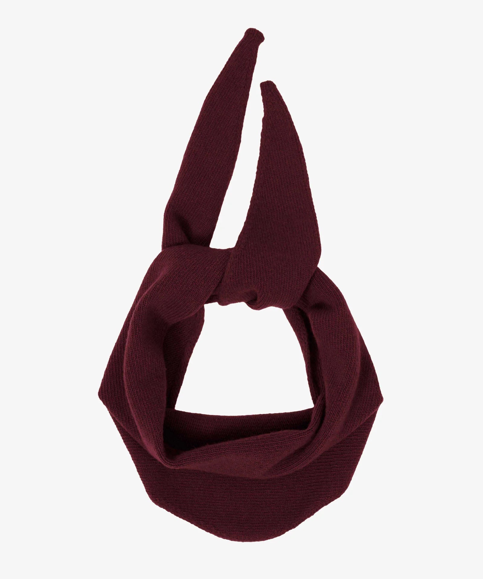 merino triangle scarf