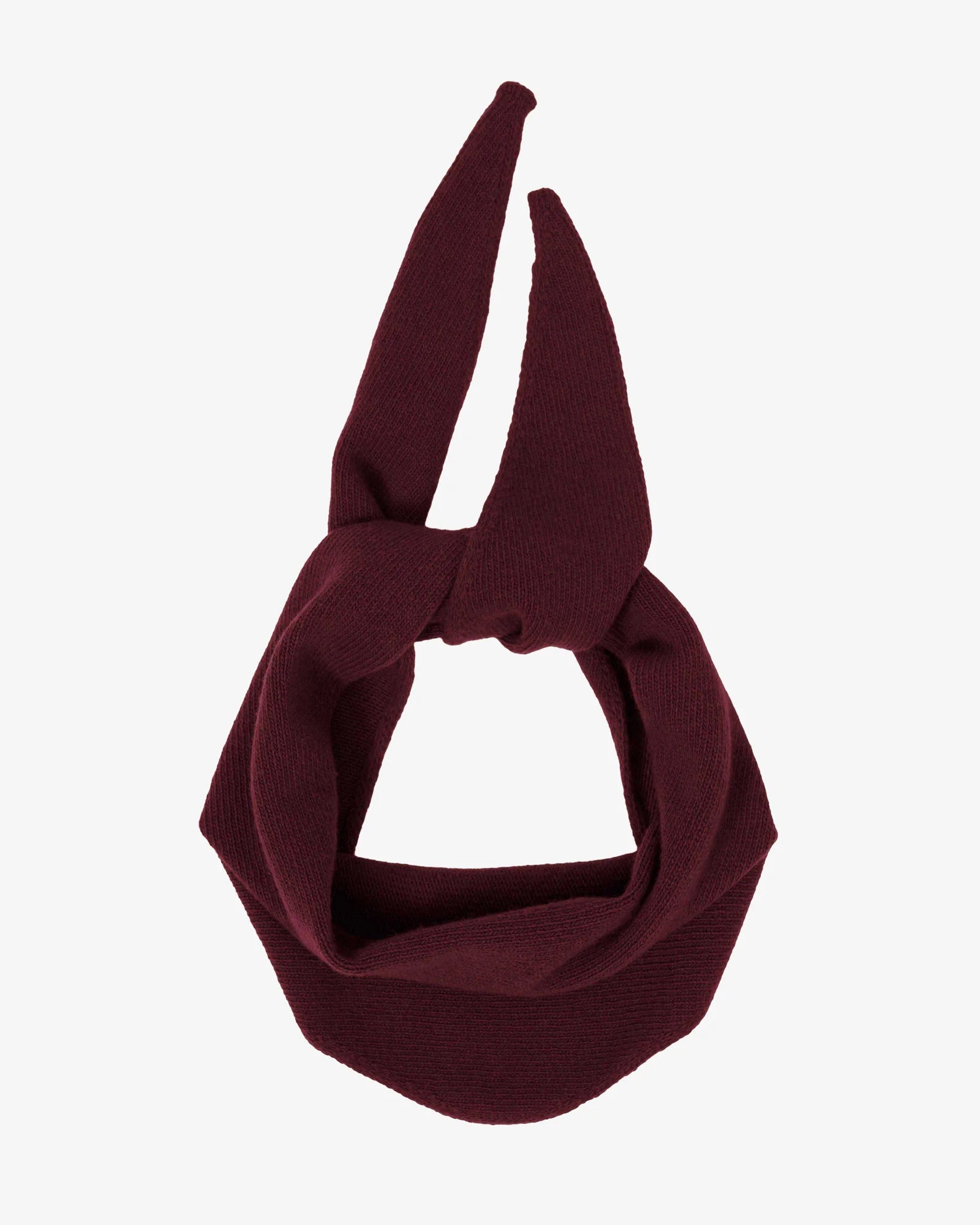 merino triangle scarf