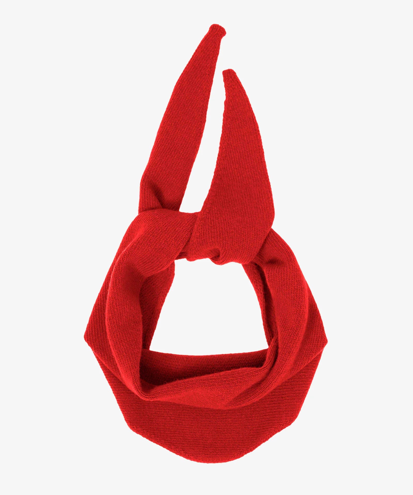 merino triangle scarf