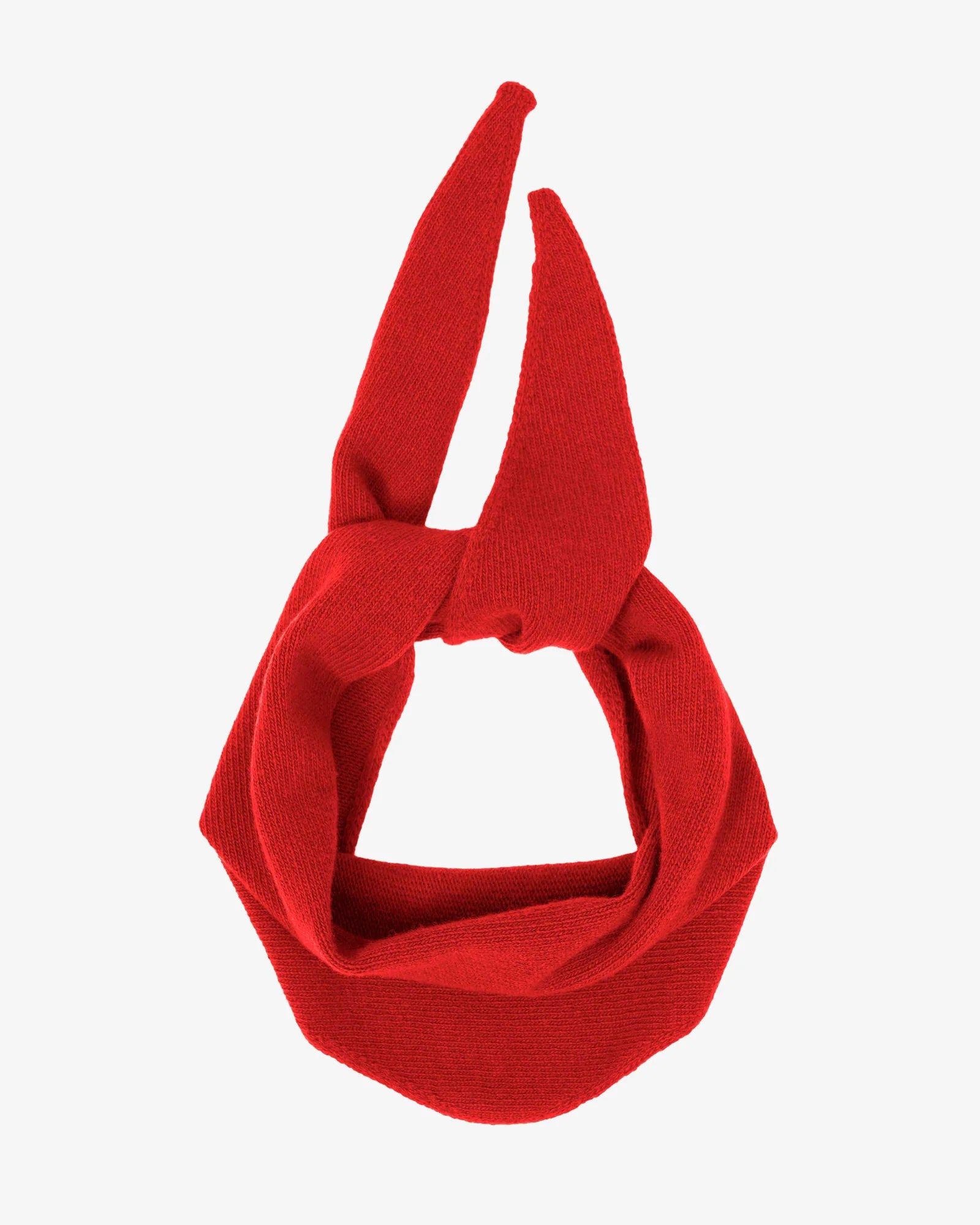 merino triangle scarf