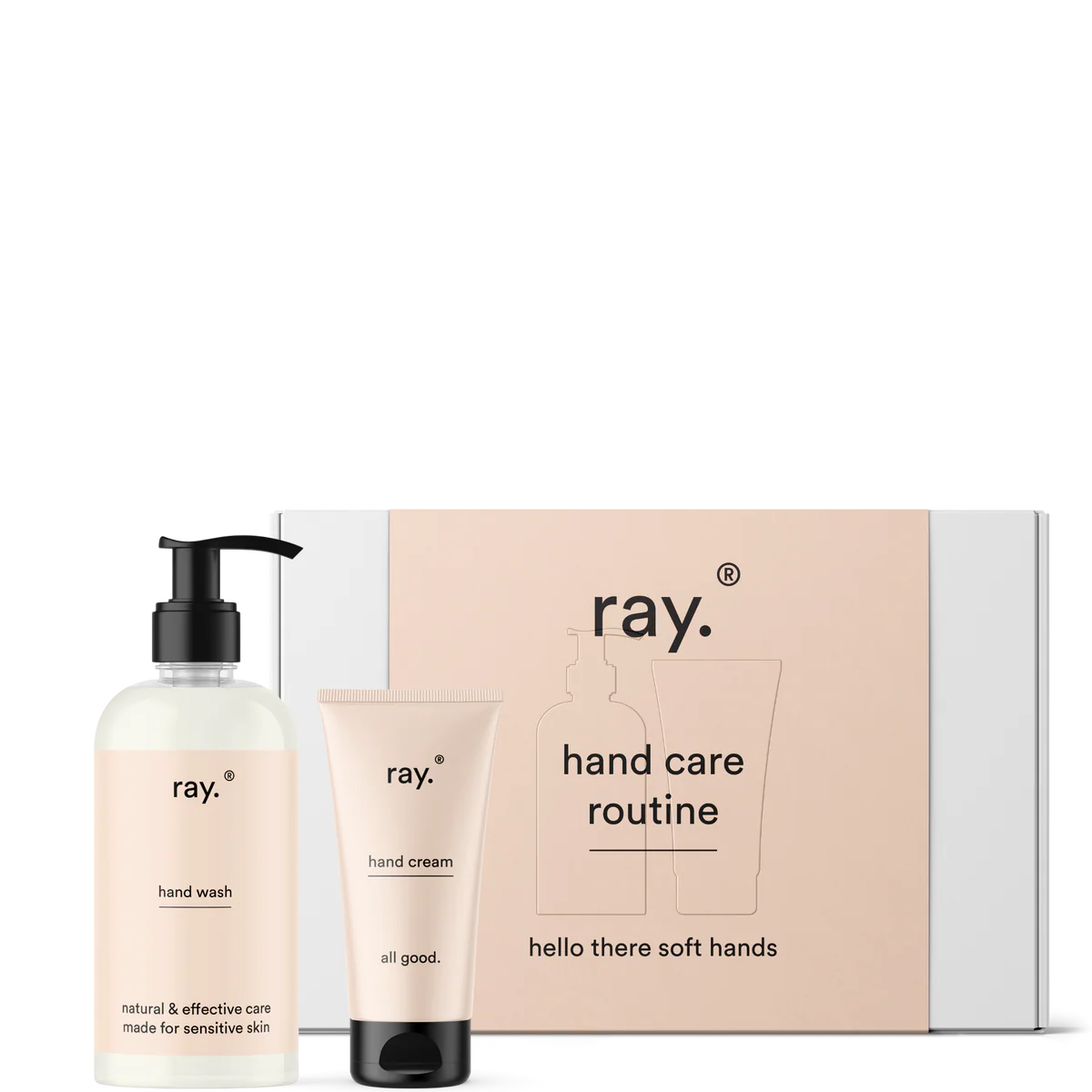 zachte handen routine - gift set