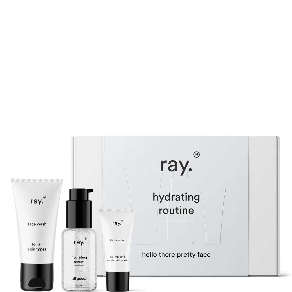hydraterende routine - gift set