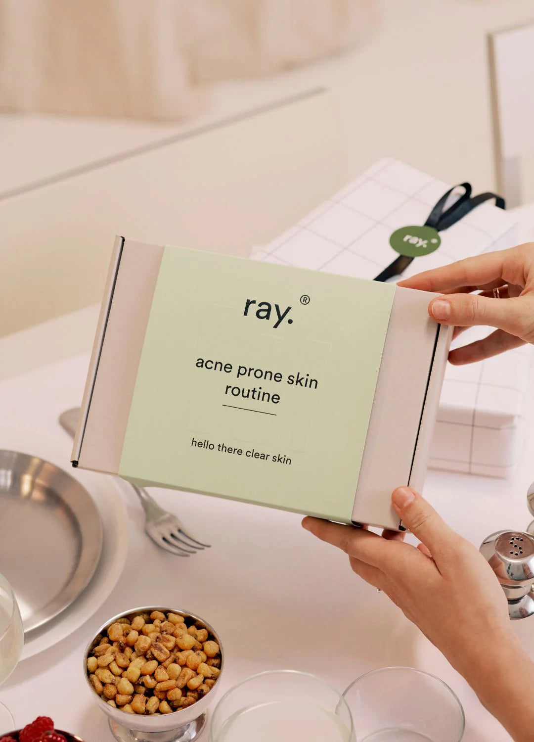 acne gevoelige huid routine - gift set