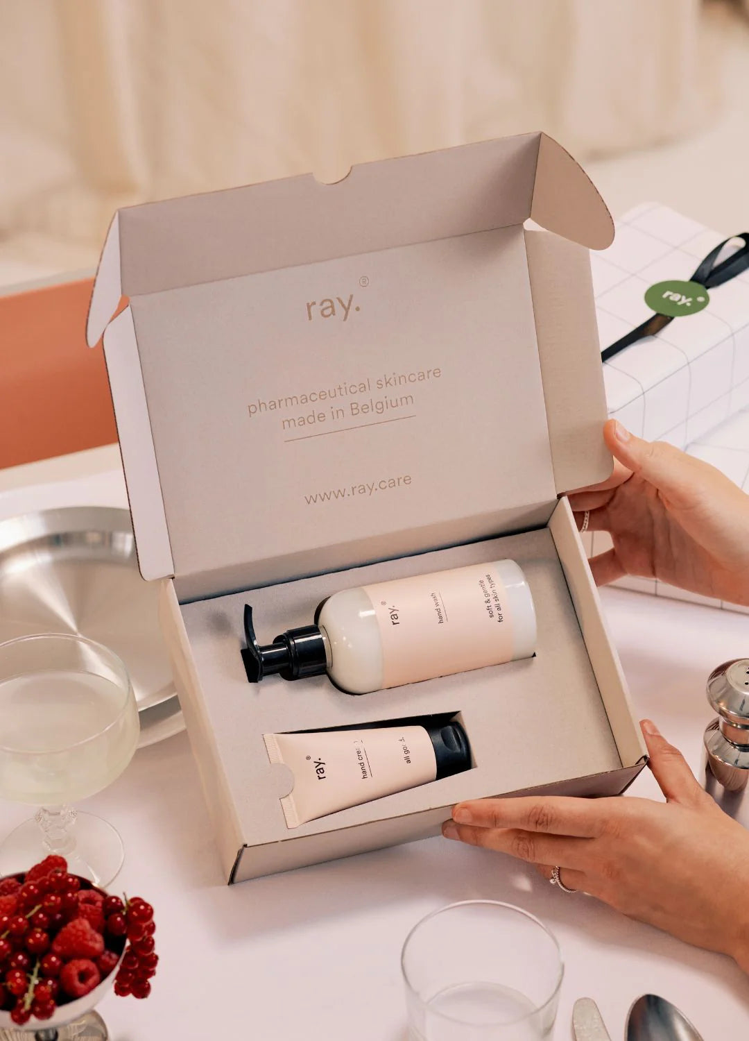 zachte handen routine - gift set