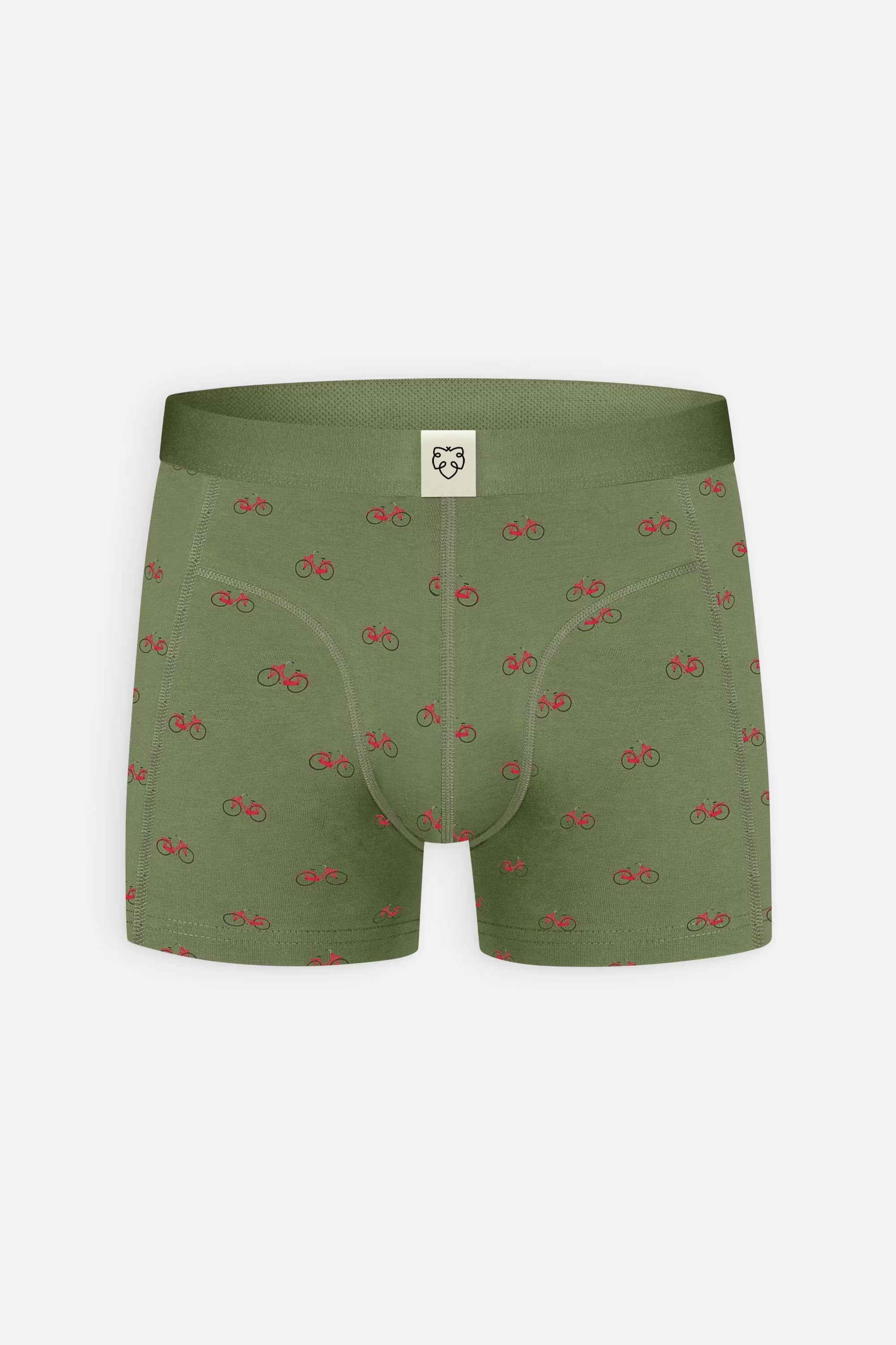 Red bikes boxer brief