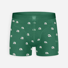 Afbeelding in Gallery-weergave laden, Green caravan boxer brief
