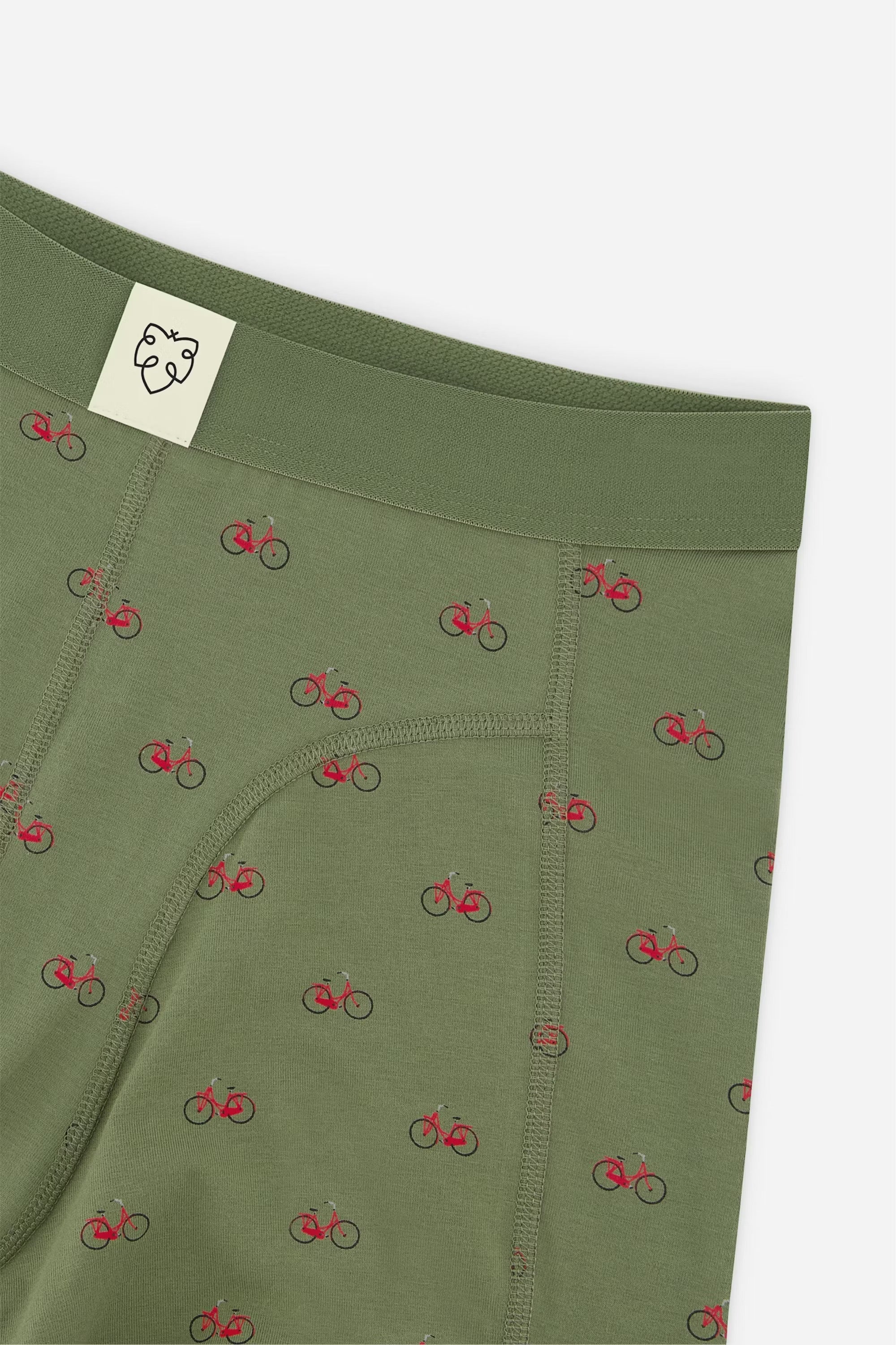 Red bikes boxer brief