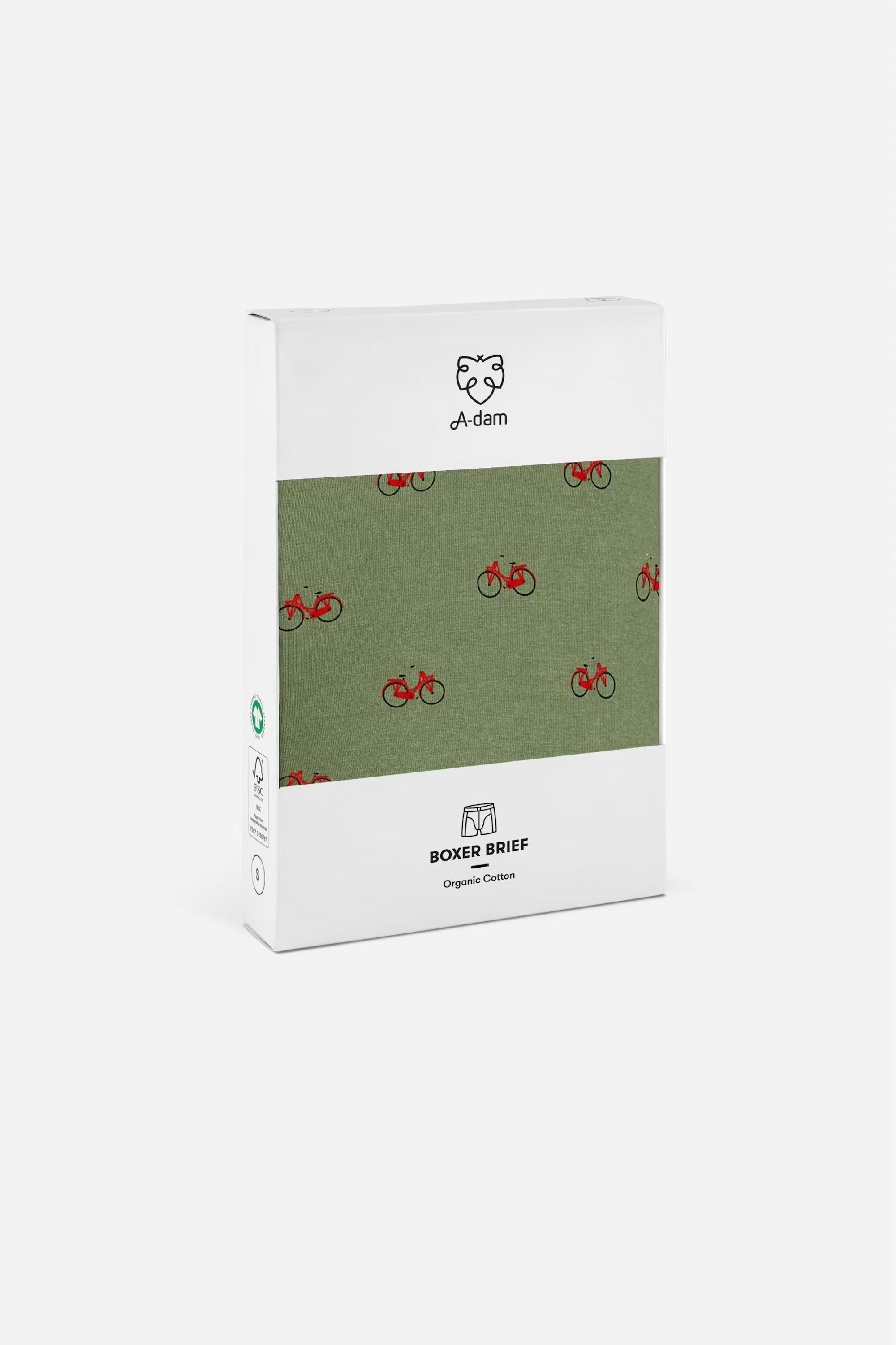Red bikes boxer brief