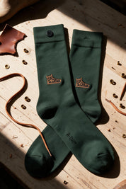 boot green socks