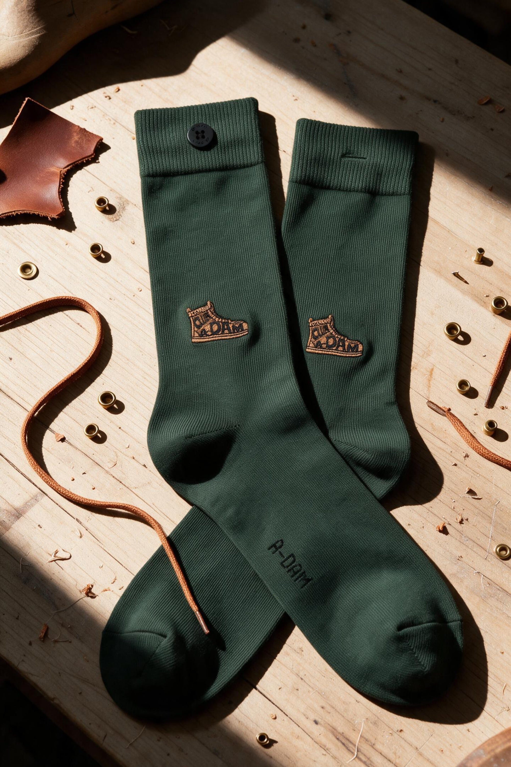 boot green socks