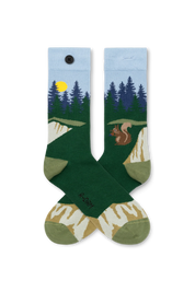 blue squirrel socks