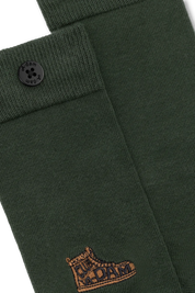boot green socks