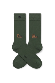 boot green socks