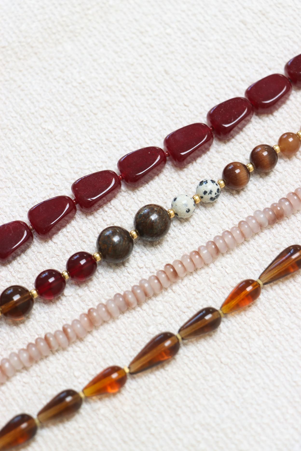 Burgundy - armband