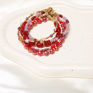 Armband - Raspberry rainbow