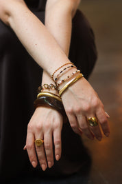 mocha rainbow - armband