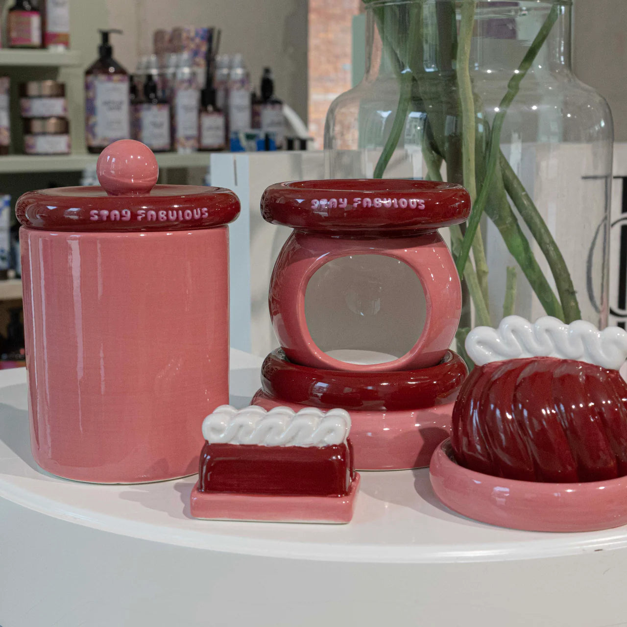 stay fabulous - opbergdoos wattenschijfjes