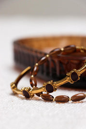 chocolate beads - armband