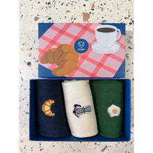 Afbeelding in Gallery-weergave laden, Gift set - Breakfast socks
