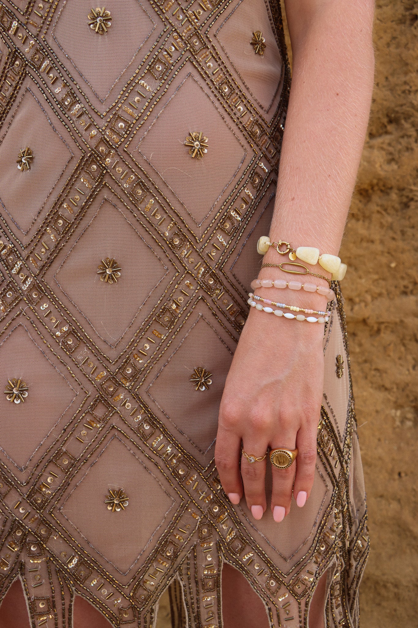 soft rainbow - armband