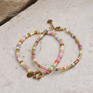 Armband - Pastello rainbow