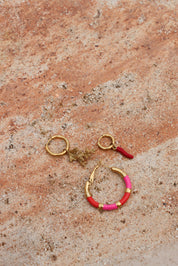 Oorbel - spicy pepper hoop