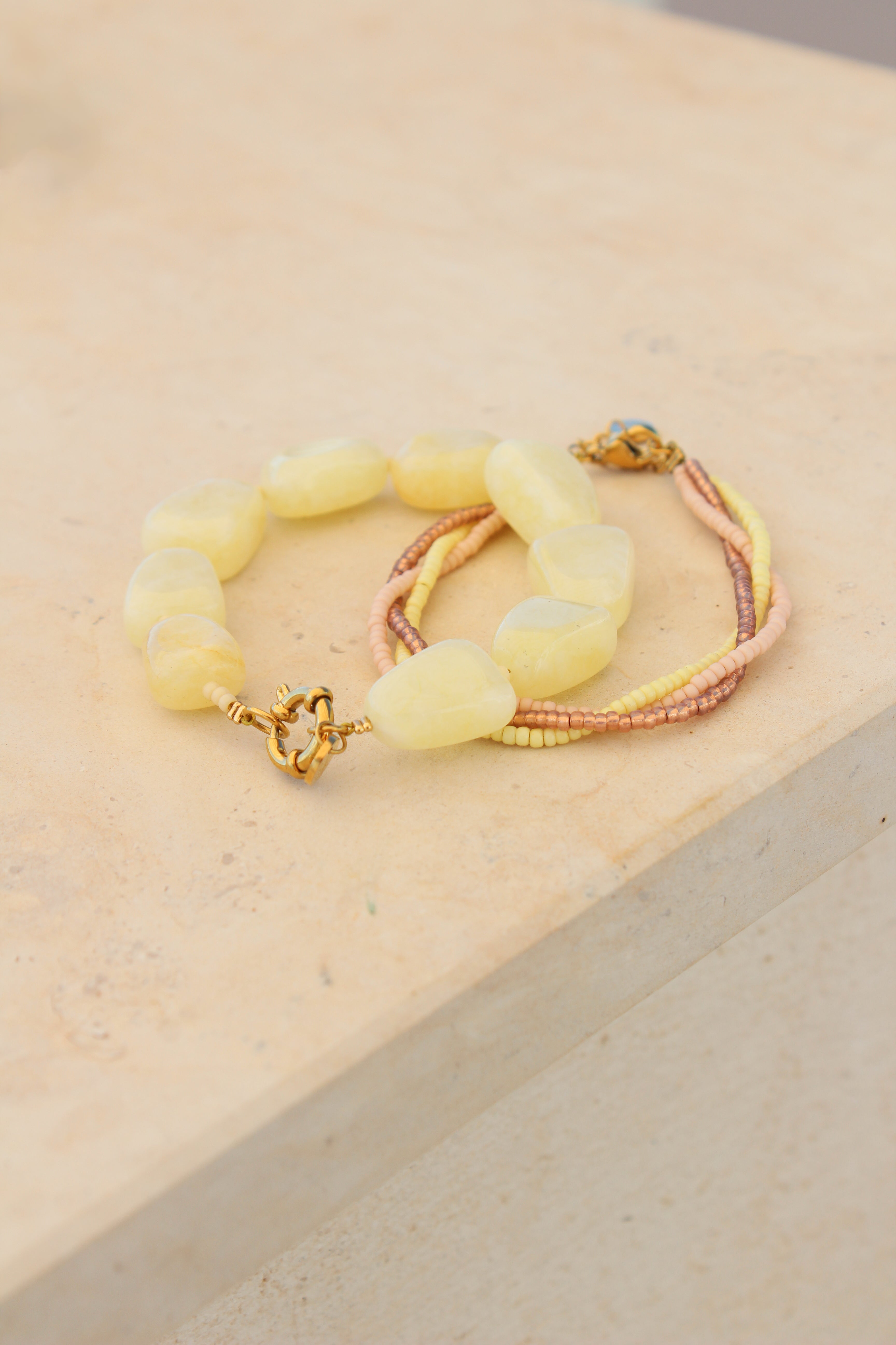 butter yellow - armband