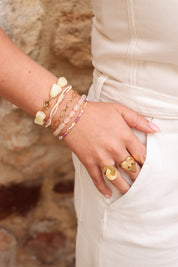 natural beads - armband