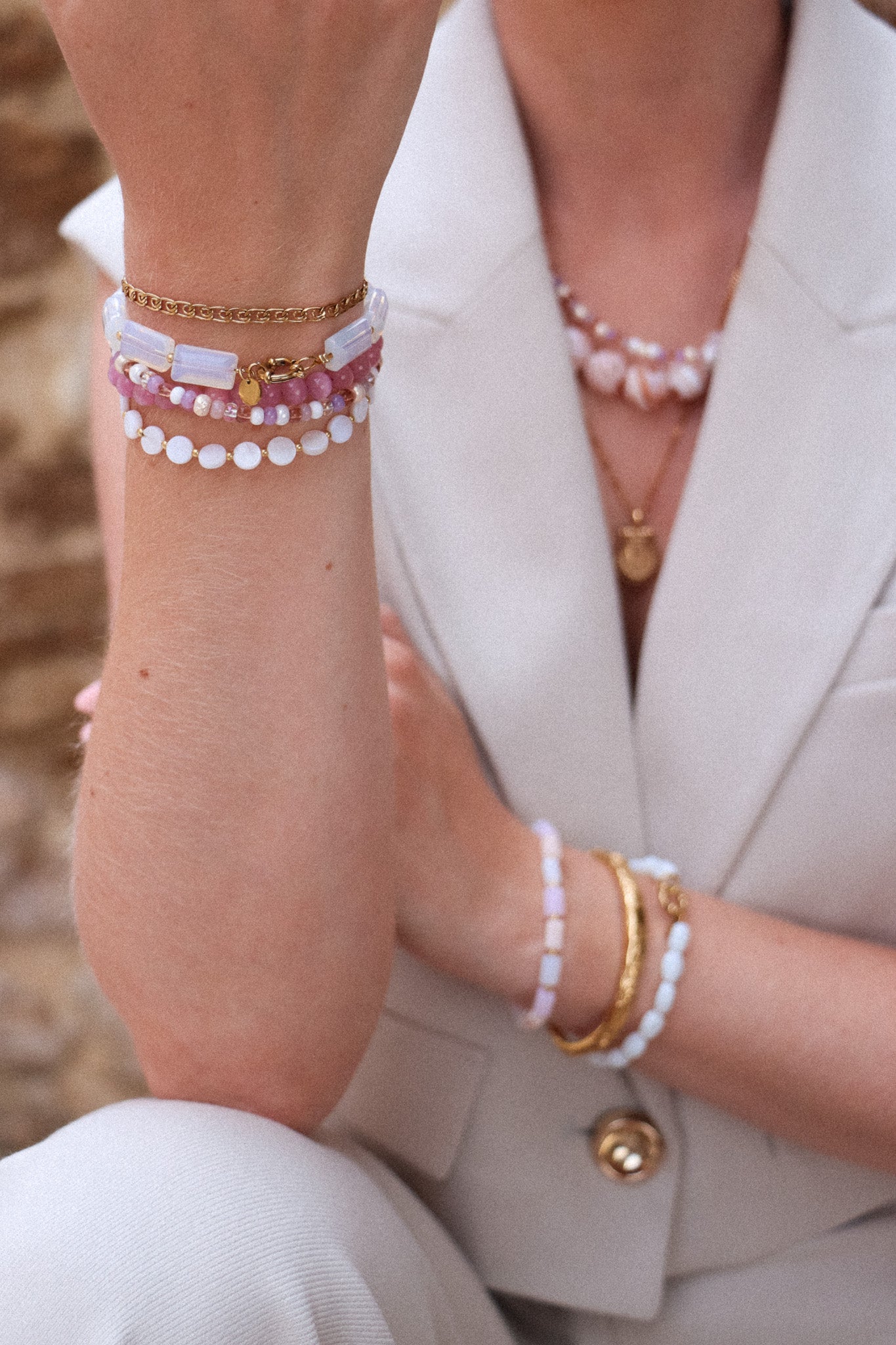 rosé all day - armband