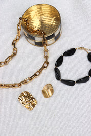 black stones - armband