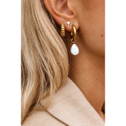 Oorbellen - Ocean diamond goud of zilver