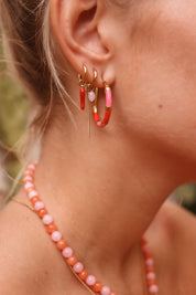 Oorbel - spicy pepper hoop