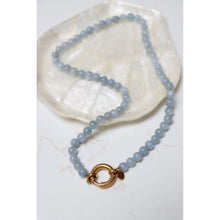 Afbeelding in Gallery-weergave laden, Armband - Light blue beads goud of zilver
